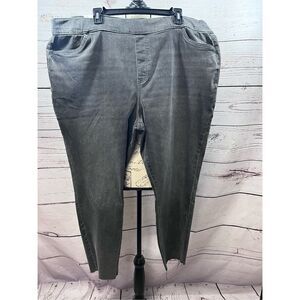 Sonoma size 24w light black skinny‎ jeggings - 3218